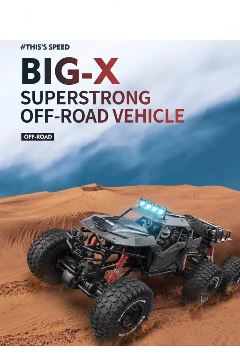Rock crawler 6x6 wheel