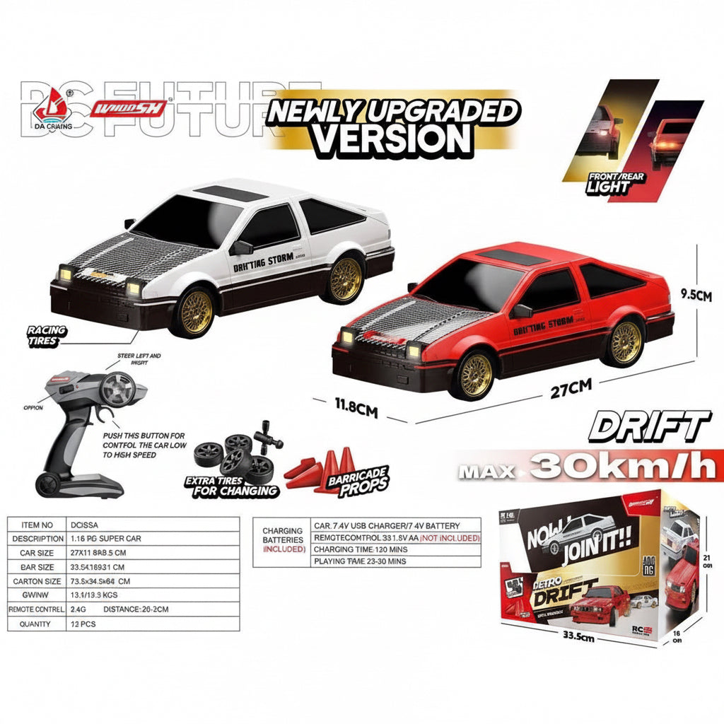 Whoosh drift car