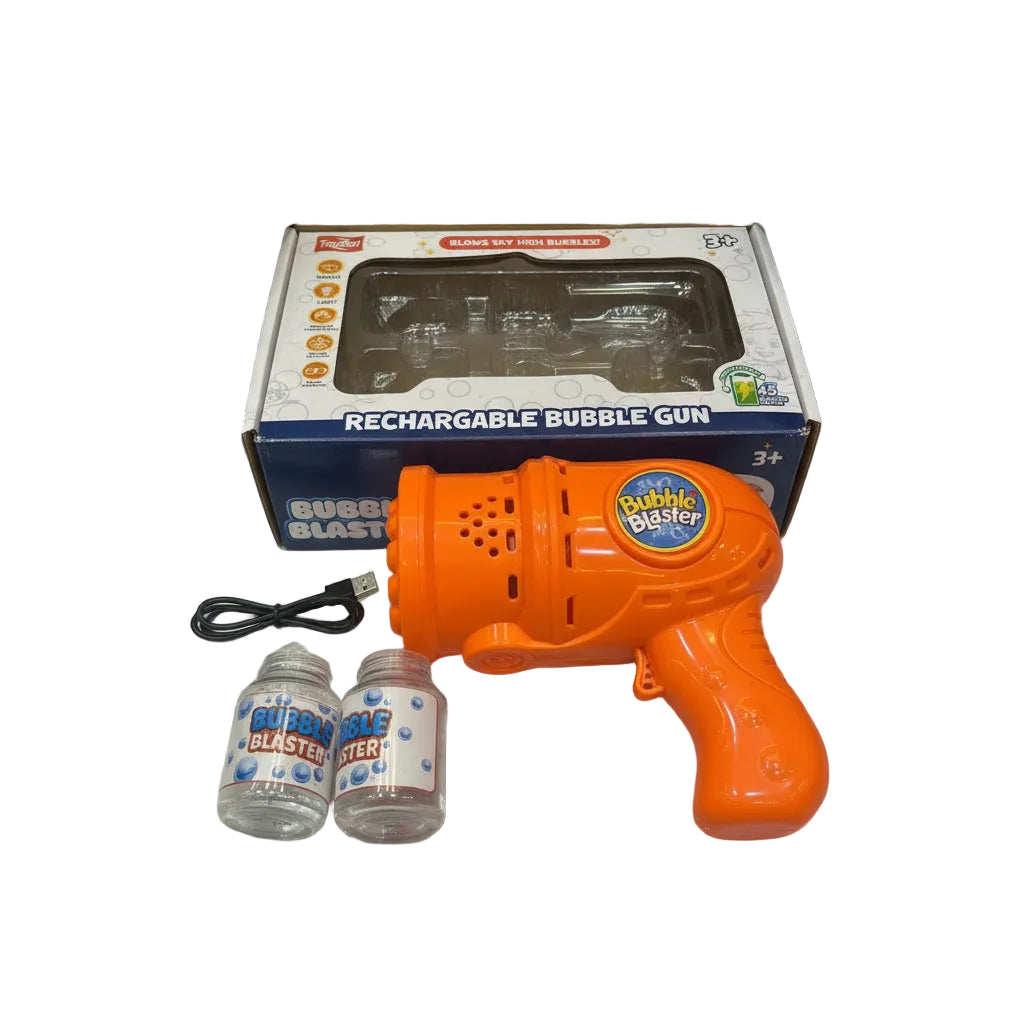 Bubble blaster chargeable