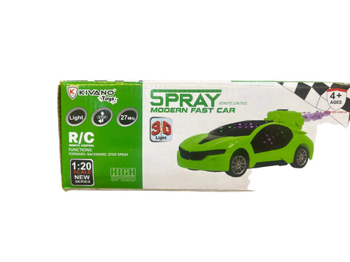 3D car with spray Remto car